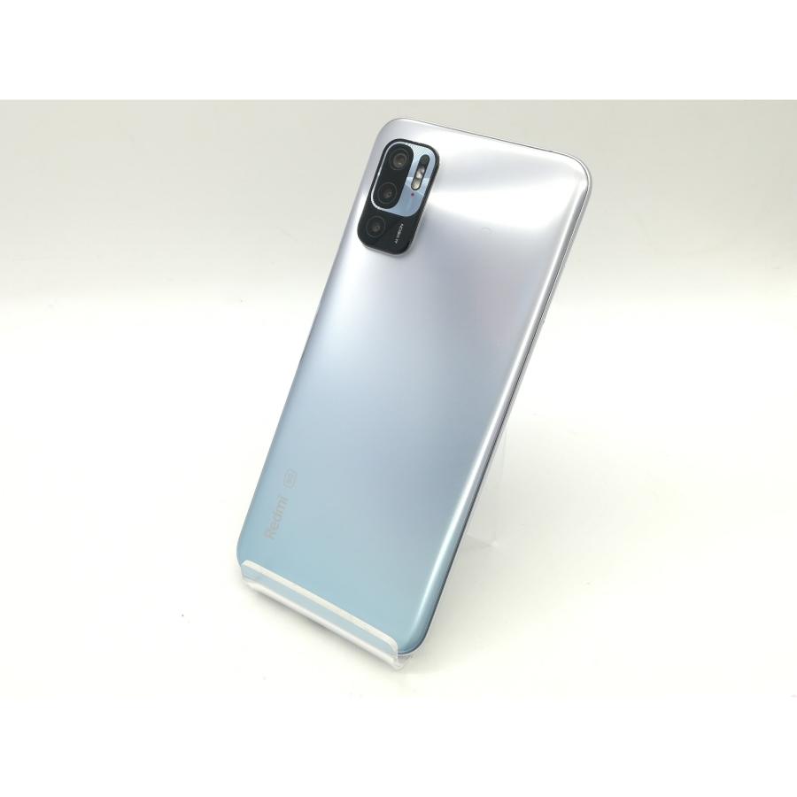 中古】Xiaomi au 【SIMフリー】 Redmi Note 10 JE クロームシルバー