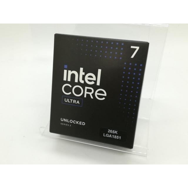 未使用】Intel Core Ultra 7 265K(3.9GHz) Box LGA1851/20C(P:8C/E:12C