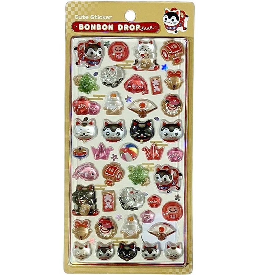 ボンボンドロップシール 和柄 縁起物｜Yahoo!フリマ（旧PayPayフリマ）