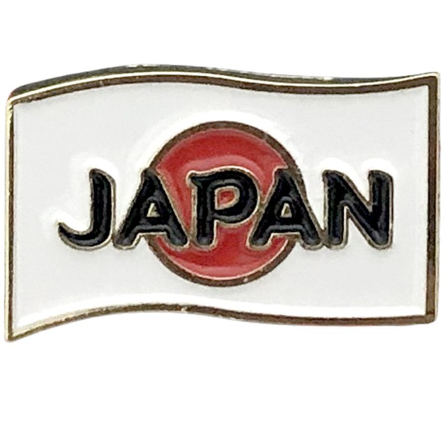 ピンバッジ JAPAN 和柄 ジャパン ピンズ 2.5cm x 1.6cm 安全留め具付き