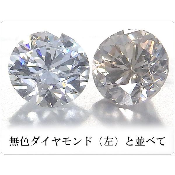 天然ブラウンダイヤモンド ルース 0.252ct LIGHT PINKISH BROWN 中央