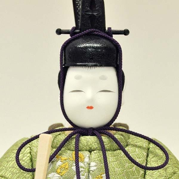 雛人形 コンパクト 木目込み 一秀 ひな人形 十五人飾り 15人 五段飾り