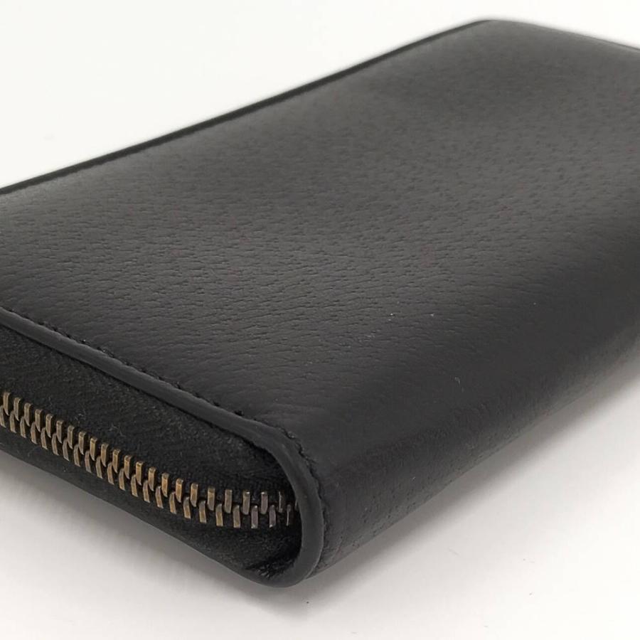 GUCCI（グッチ） アニマリエ ラウンドファスナー 長財布 ビー レザー