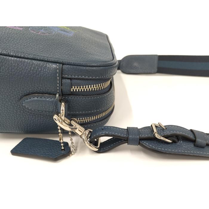 COACH（コーチ） ショルダーバッグ レザー ブルー マルチカラー F76767