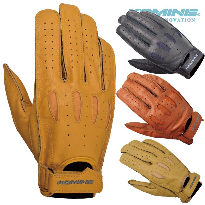 コミネ（Komine） GK-161 ヴィンテージショートレザーグローブ KOMINE