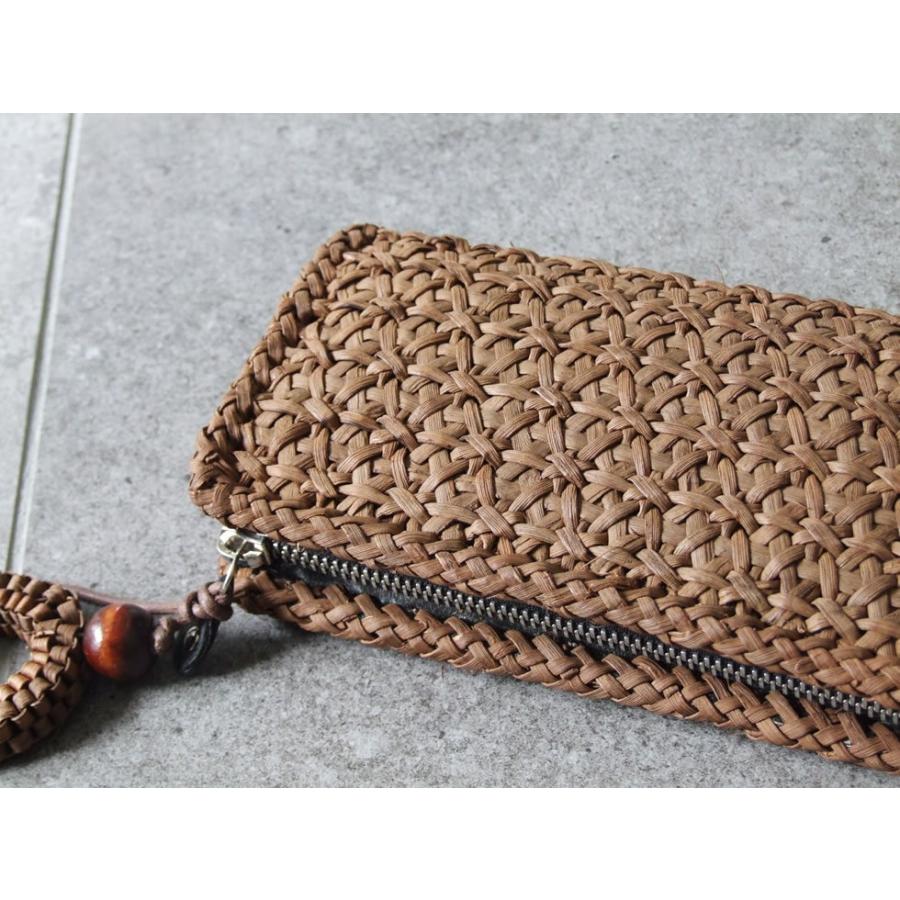 純国産 山葡萄の財布 特上花張り編み チャーム付き : おまめ - 通販