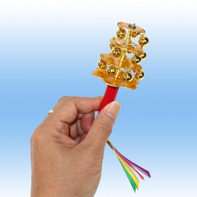 神楽鈴 三番叟鈴 幸運鈴 浦安の舞 巫女舞 ミニタイプ マスコット 魔