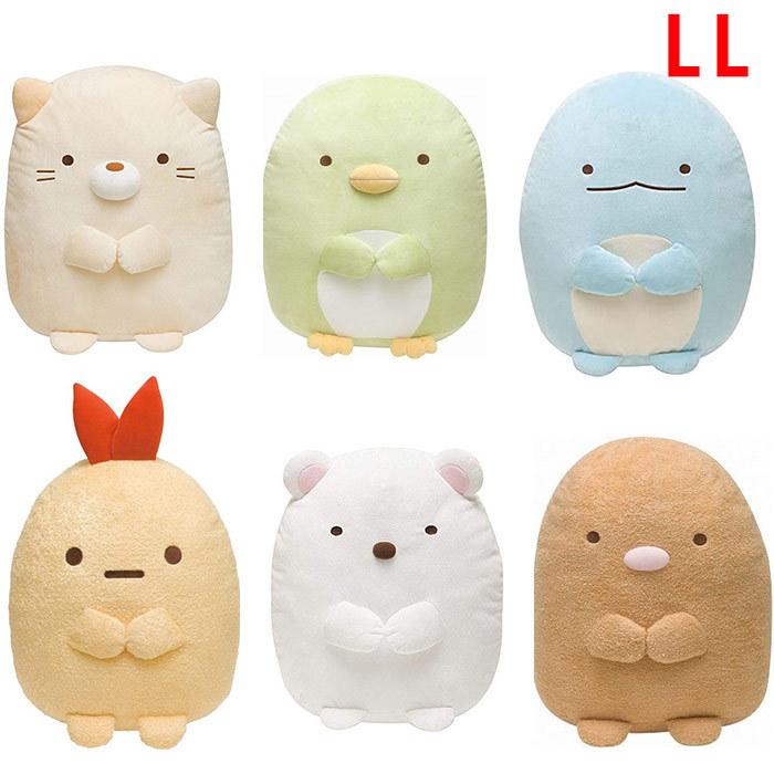 すみっコぐらし ぬいぐるみLL ねこ サンエックス 文具 : 印鑑