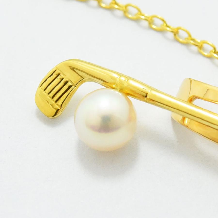 MIKIMOTO（ミキモト） タイピン ネクタイピン タイクリップ アイアン