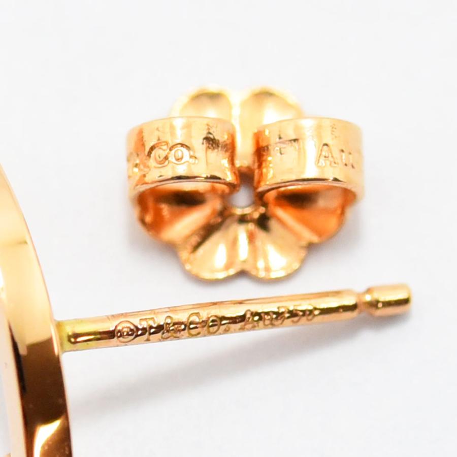 TIFFANY&Co.（ティファニー） ピアス Tスマイル 片側 片耳 K18PG 750