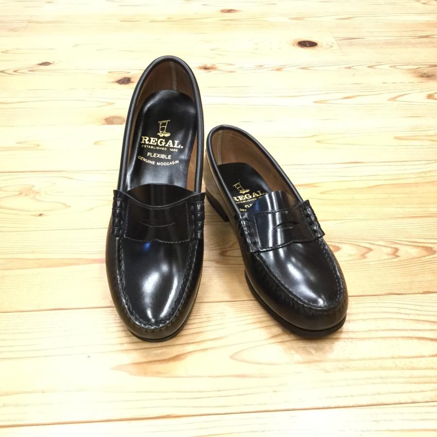 REGAL（リーガル） 2414 黒 ブラック ローファー リーガル定番の