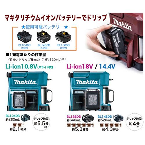 マキタ（makita） 充電式コーヒーメーカー CM501DZ (本体のみ) マキタ