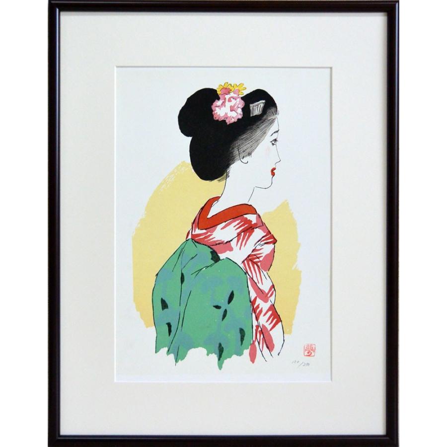 絵画 リトグラフ 舞妓 竹久夢二 : 大瑠堂 - 通販 - Yahoo!ショッピング