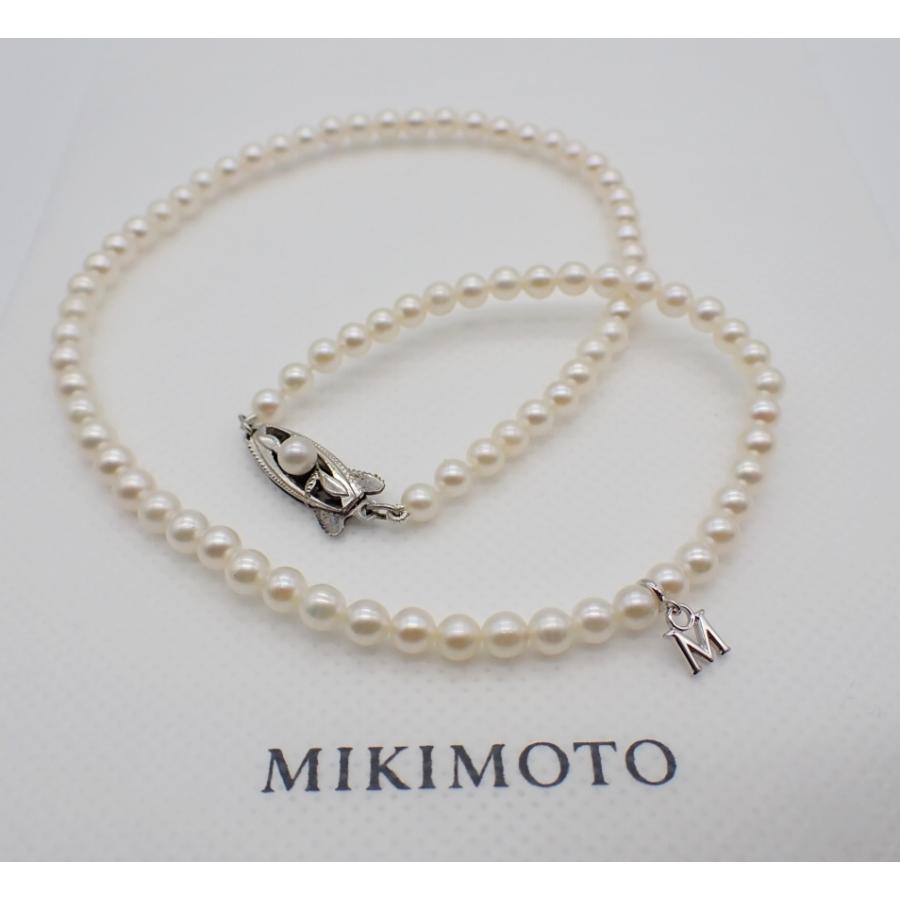MIKIMOTO（ミキモト） ベビーパール あこやネックレス 4.5mm珠 38cm