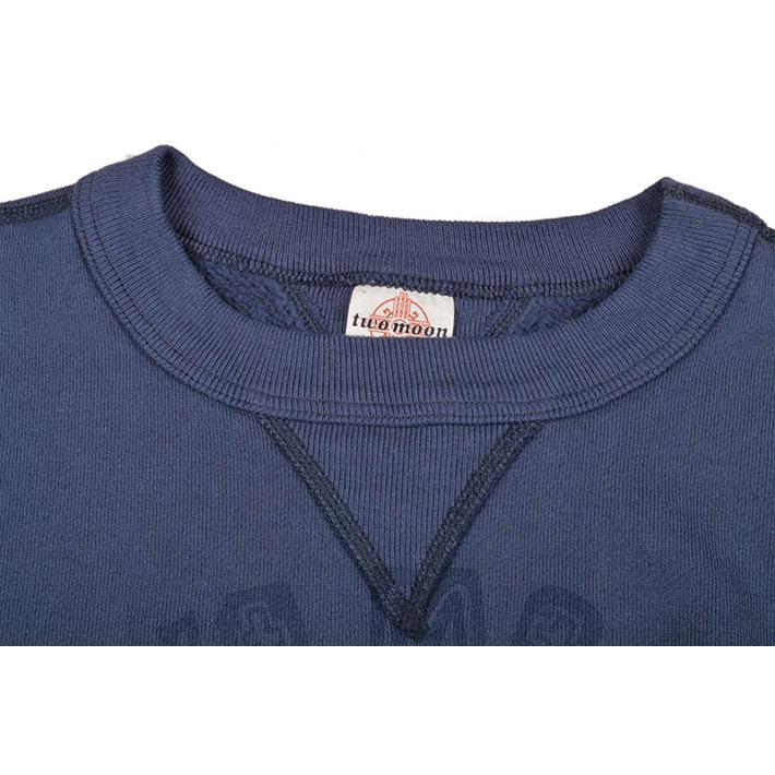 Two Moon（トゥームーン） トゥームーン（TwoMoon）両Vスウェット TWO