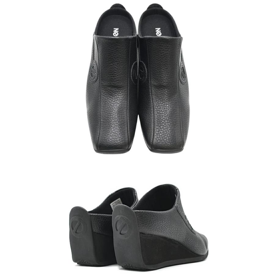 NO NAME ノーネーム ミュール YOKO-51732 ヨーコ ブラック シルバー