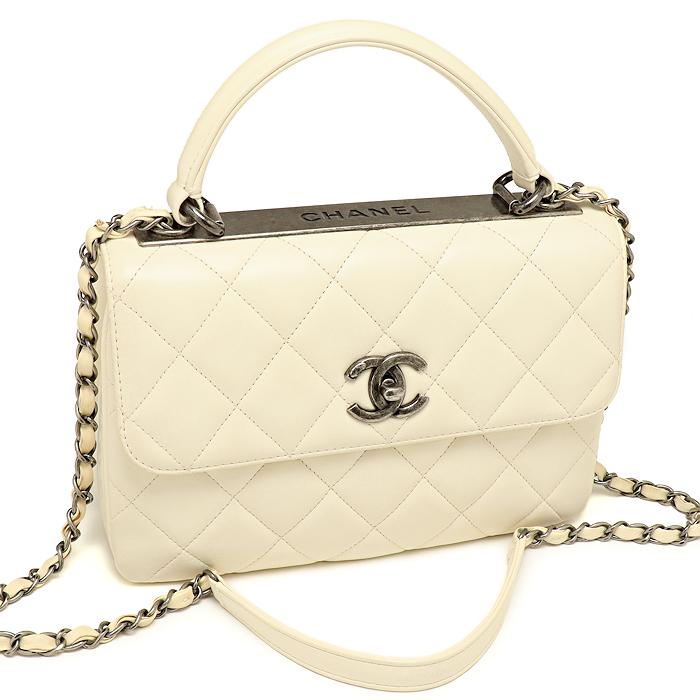 CHANEL（シャネル） マトラッセ トップハンドル フラップバッグ A92236