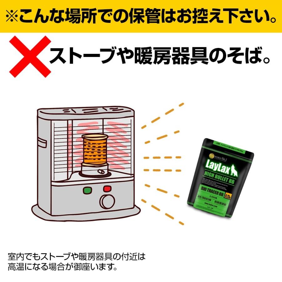 LayLax ハイバレット BB 蓄光バイオBB弾 0.20g/0.25g satellite