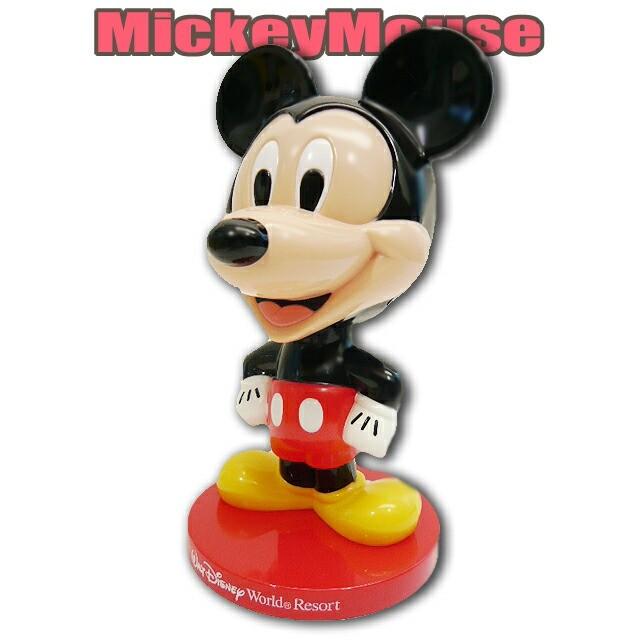 Disney（ディズニー） 送料無料 珍品 ミッキーマウス 箱入り ボビング