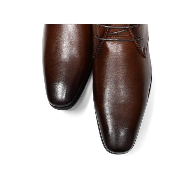 R.swift チャッカブーツ メンズ ビジネスシューズ スーツ プレーントゥ