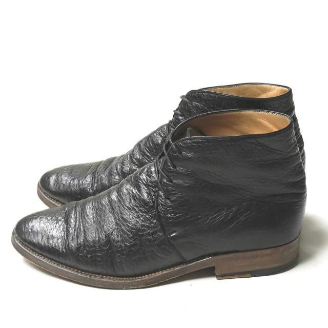 レユッカス Le yucca's イタリア製 ジョージブーツ ペッカリー Y28018