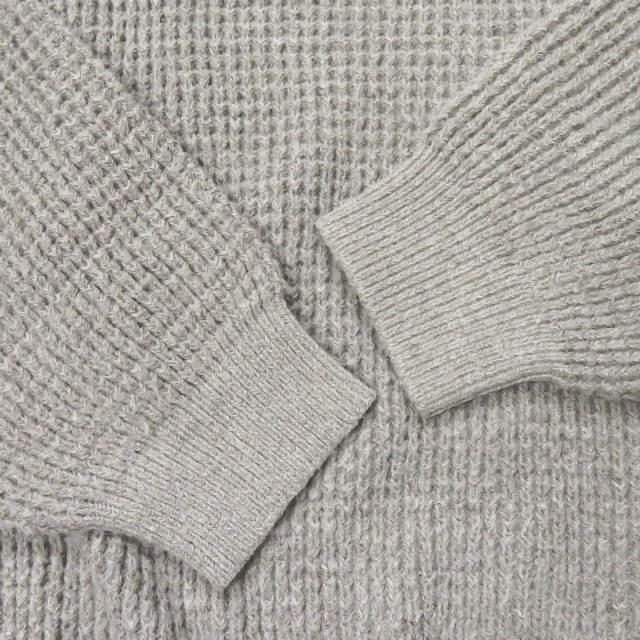 ウル URU 日本製 OVER KNIT ベビーアルパカクルーネックニット 16FUK05