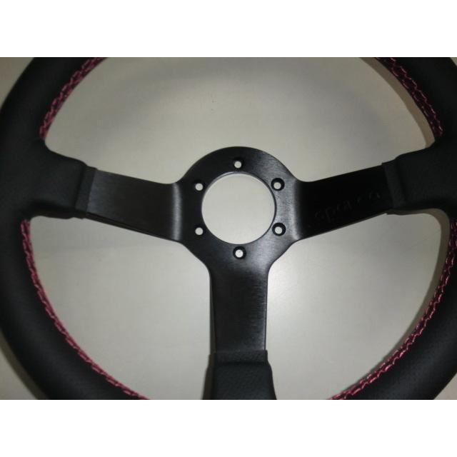 SPARCO スパルコ R330 CHAMPION ステアリング ディープBKスポーク x