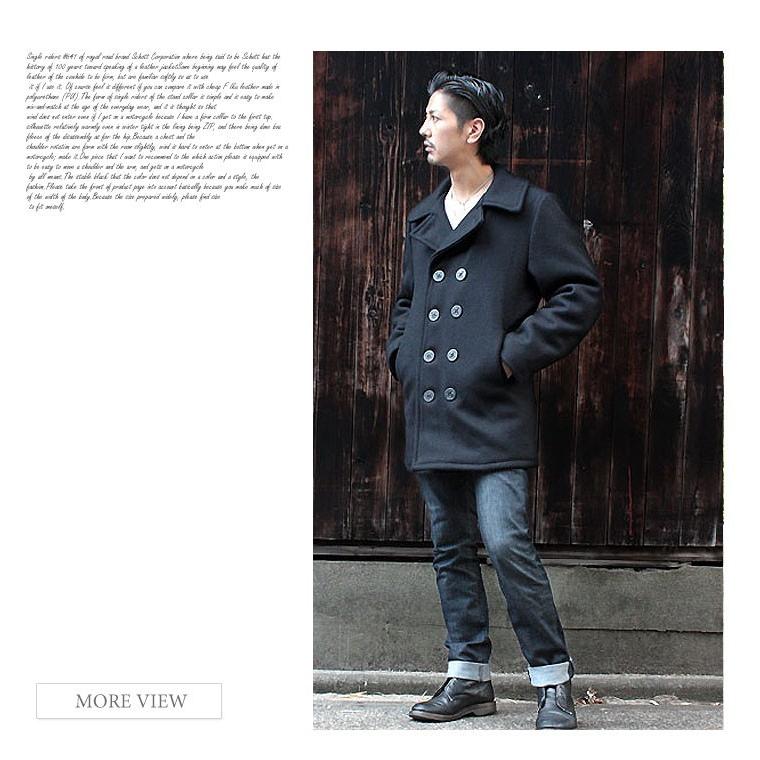 Schott N.Y.C（ショット） Schott ウールメルトン Pコート 740 コート