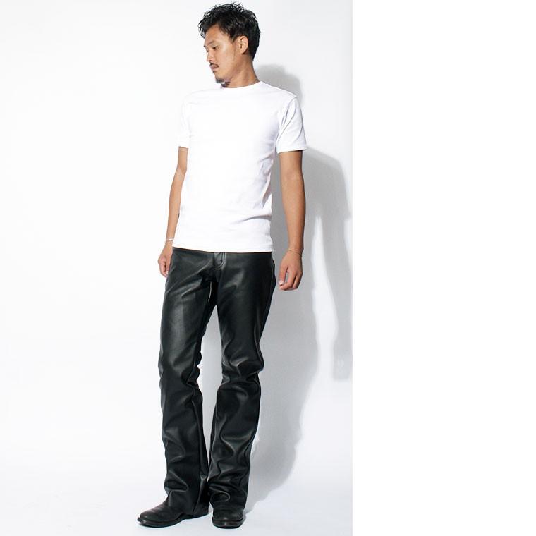 Schott N.Y.C（ショット） Schott ブーツカット レザーパンツ 604