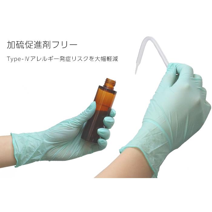 EcoLogista(エコロジスタ) ニトリル手袋（SS.S.M.Lサイズ）200枚入り