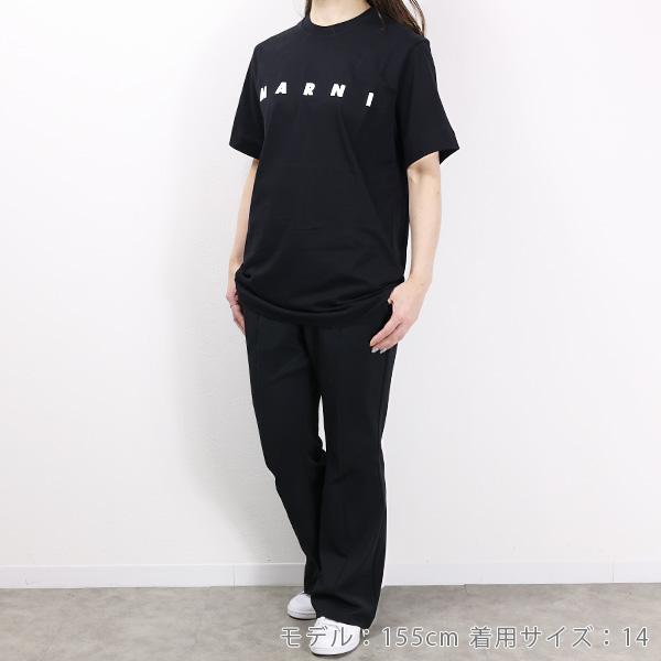 MARNI（マルニ） LOGO T-SHIRT Tシャツ 半袖 クルーネック ロゴT