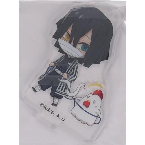 鬼滅の刃 無限列車編×ローソン ミニアクリルスタンドマスコット 伊黒小