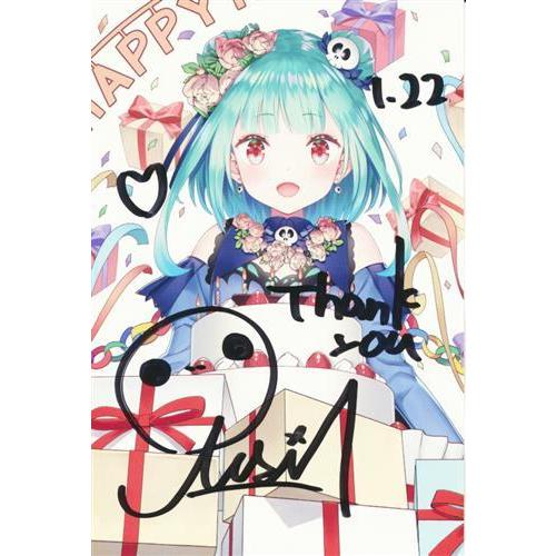 ホロライブ 誕生日記念 ポストカード 潤羽るしあ : らしんばん通販