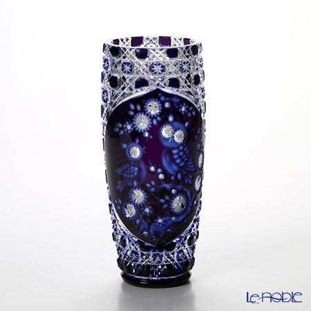 並行輸入品 マイセン マイセンクリスタル 花瓶 フクロウ 3層被せ 28cm