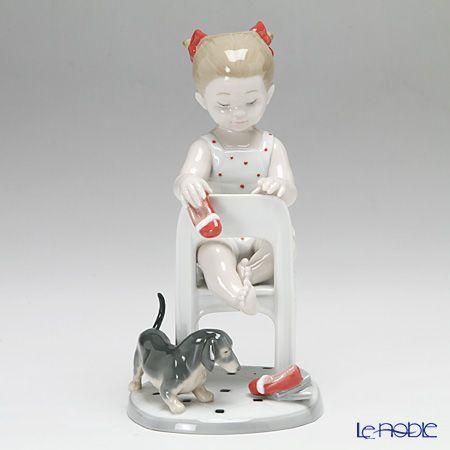 LLADRO（リヤドロ） 並行輸入品 隠しちゃだめよ(ミニチュアダックス