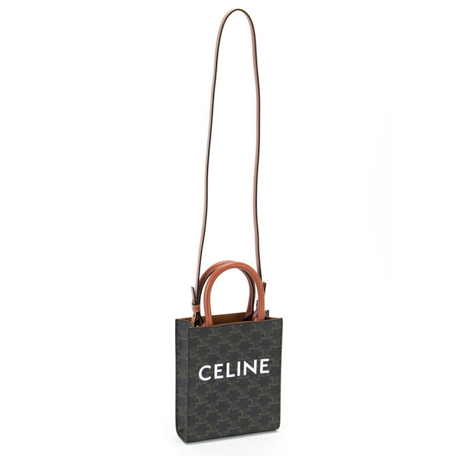 194372BZK.04LU トリオンフキャンバス×レザー 2wayバッグ CELINE