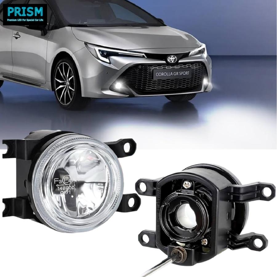 プリウス 50系 フォグランプ ユニット 後期対応 L1B→H8/H11に交換 光