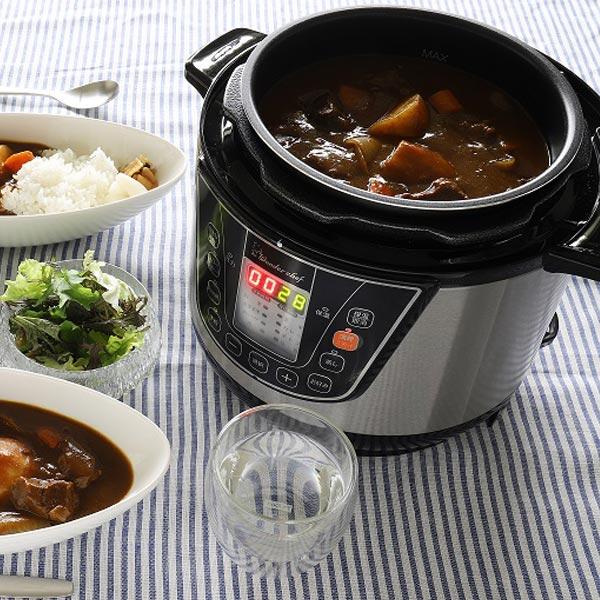 ワンダーシェフ 電気圧力鍋 3L 7点セット wonderchef マイコン電気圧力