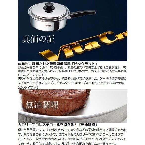 Vita Craft（ビタクラフト） 片手鍋 21cm ウルトラ 2.9L No.9435 IH