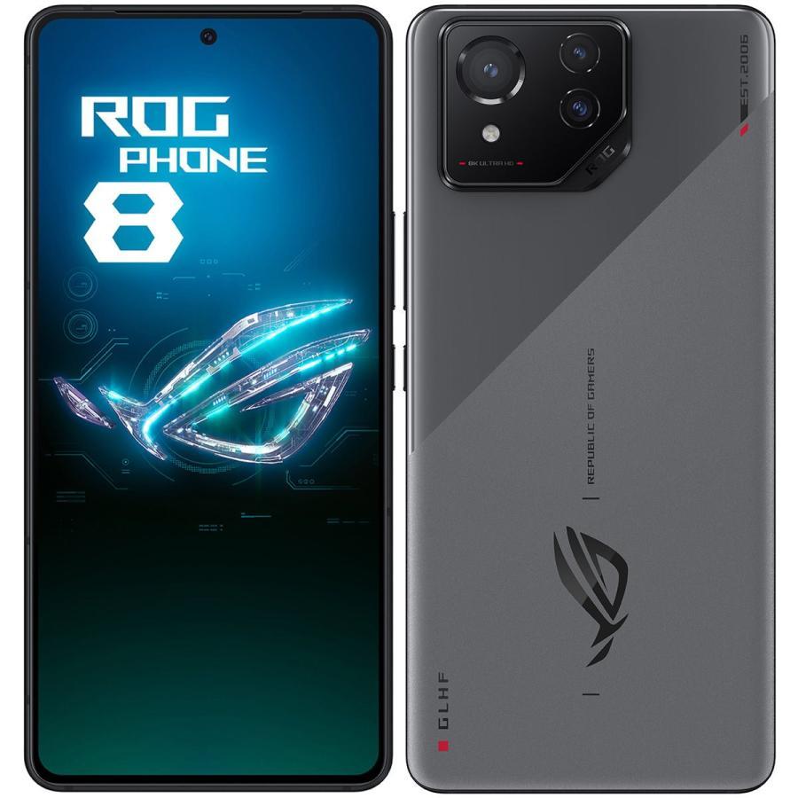ROG Phone 8 ROG8-GY16R256 SIMフリー [レベルグレー] : らいぶshop