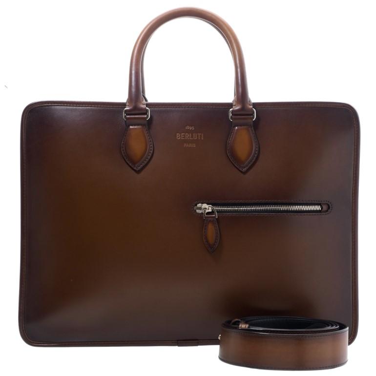 Berluti（ベルルッティ） ドゥジュール レザー ブリーフケース