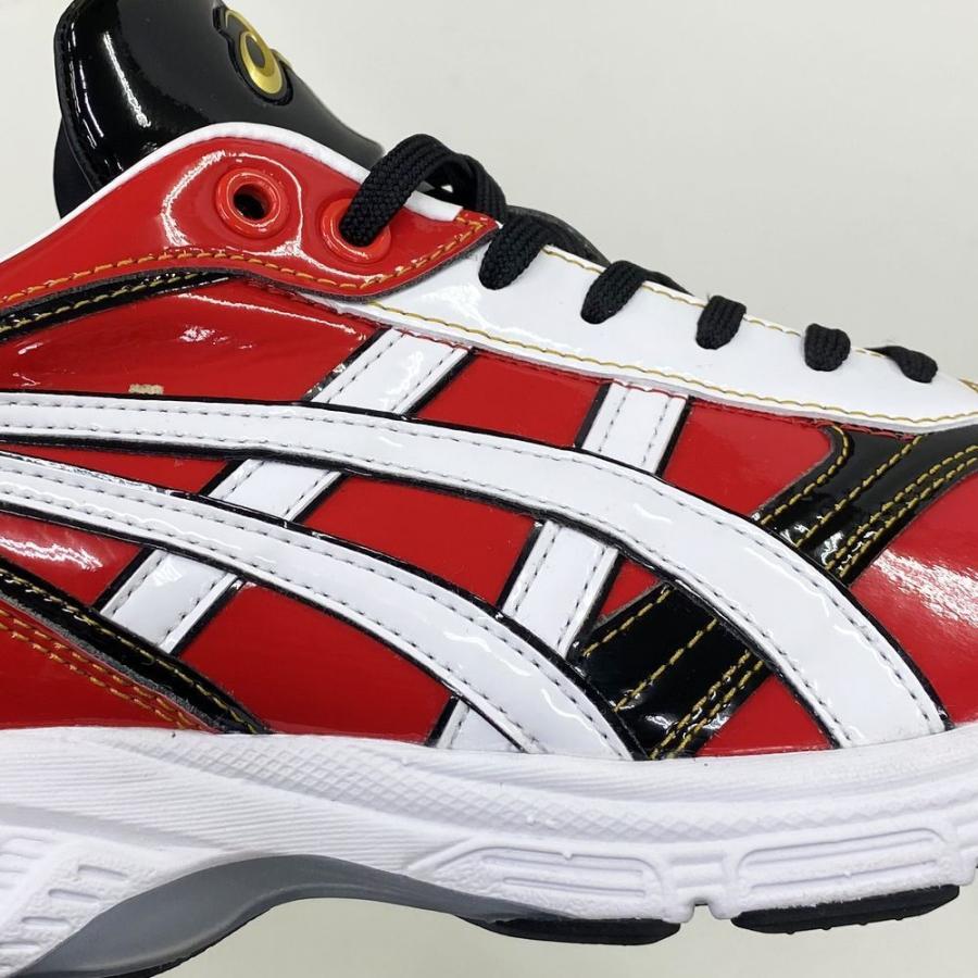 ASICS（アシックス） 【サイズ交換送料無料】ブラック×レッド 野球