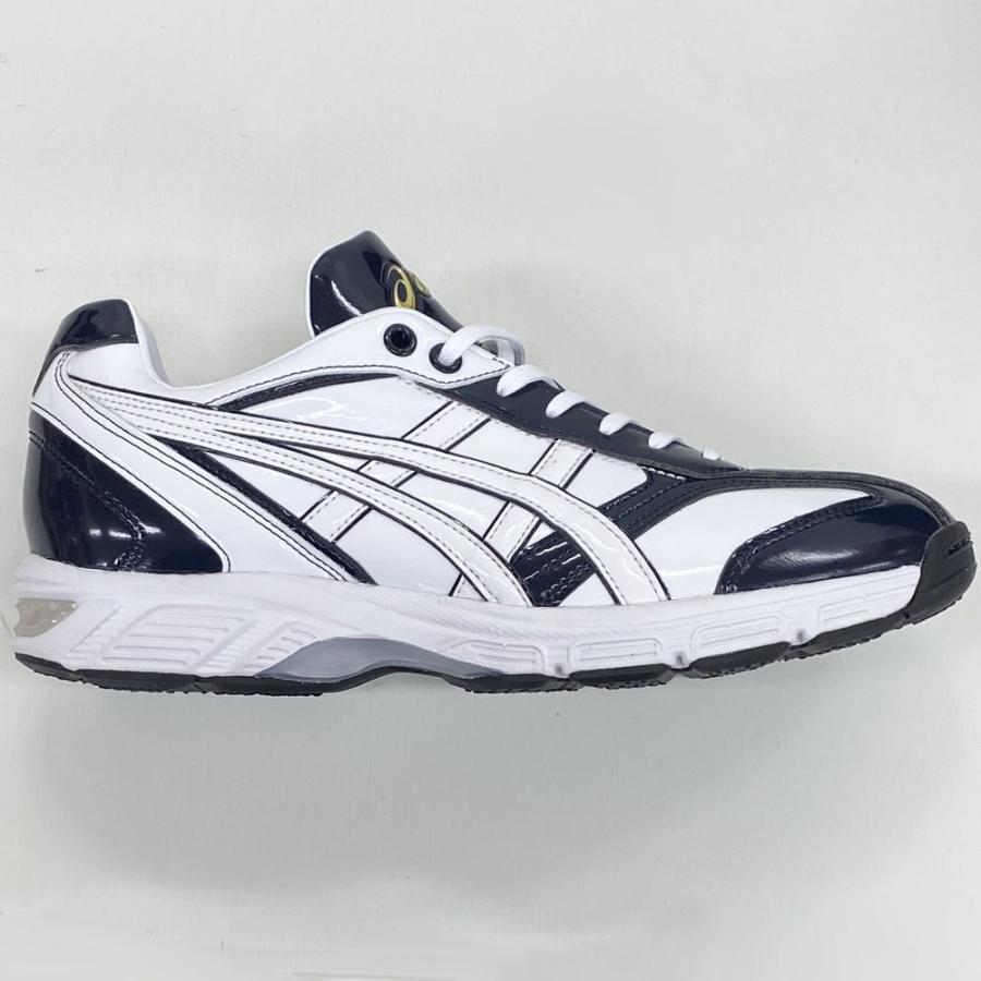 ASICS（アシックス） 【サイズ交換送料無料】ホワイト×ネイビー 野球