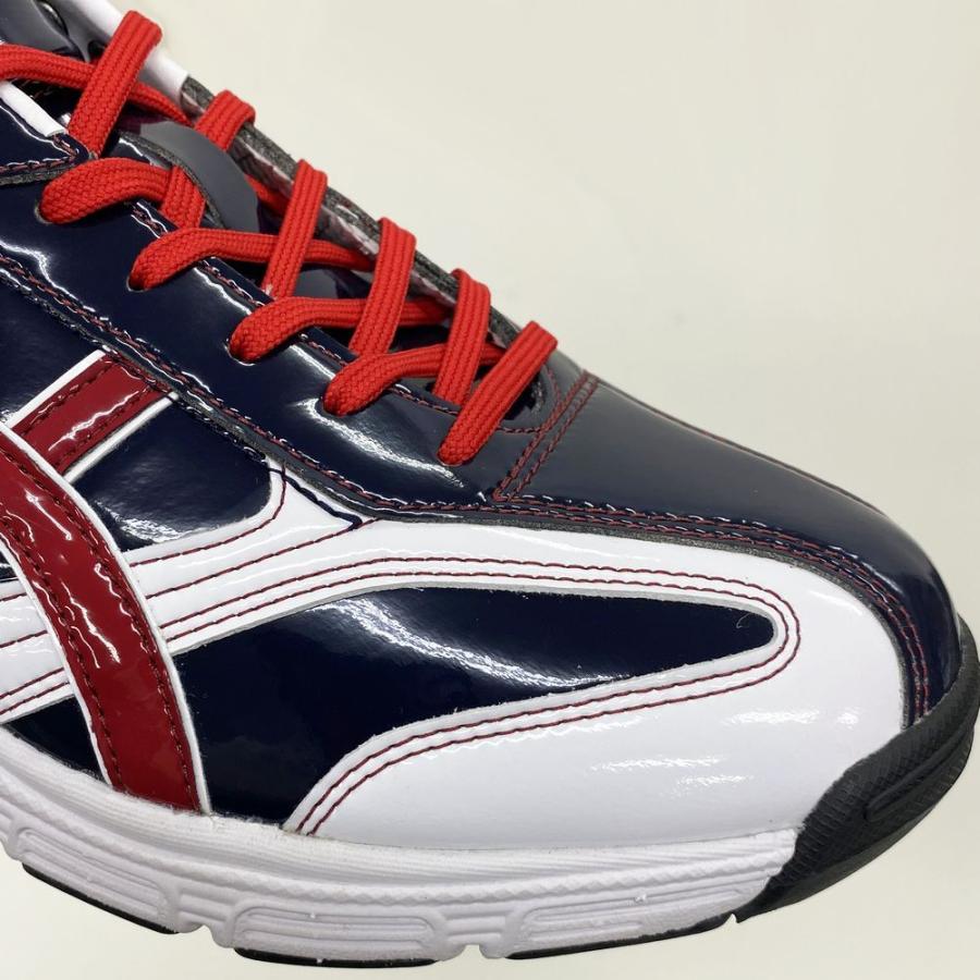 KEIO スパイクシューズ アップシューズ ネイビー/レッド KEIO スパイク