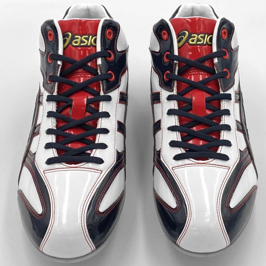 ASICS（アシックス） 【サイズ交換送料無料】ホワイト×ネイビー 野球