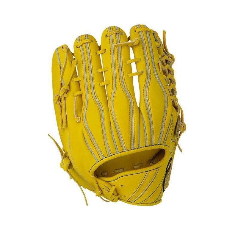 ASICS（アシックス） 野球 軟式グラブ グローブ 外野手用 ゴールド