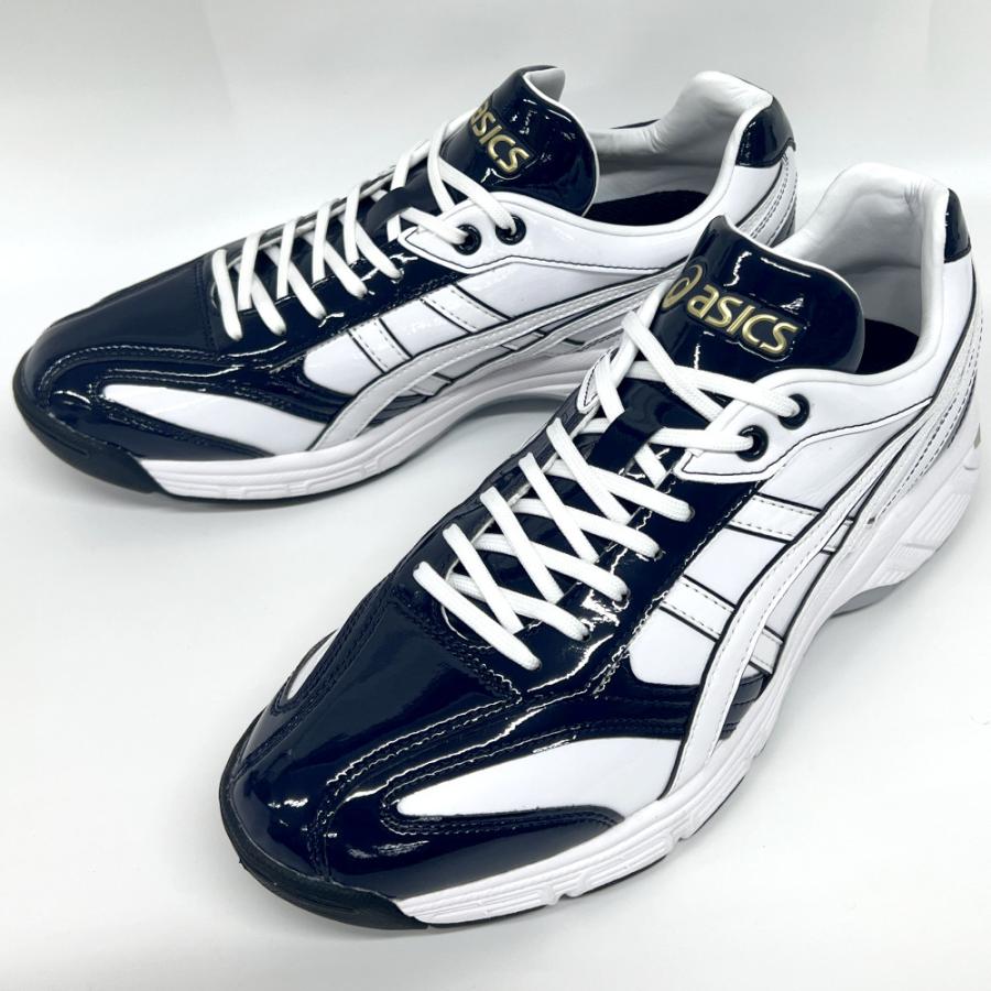 ASICS（アシックス） 【サイズ交換送料無料】ホワイト×ネイビー 野球
