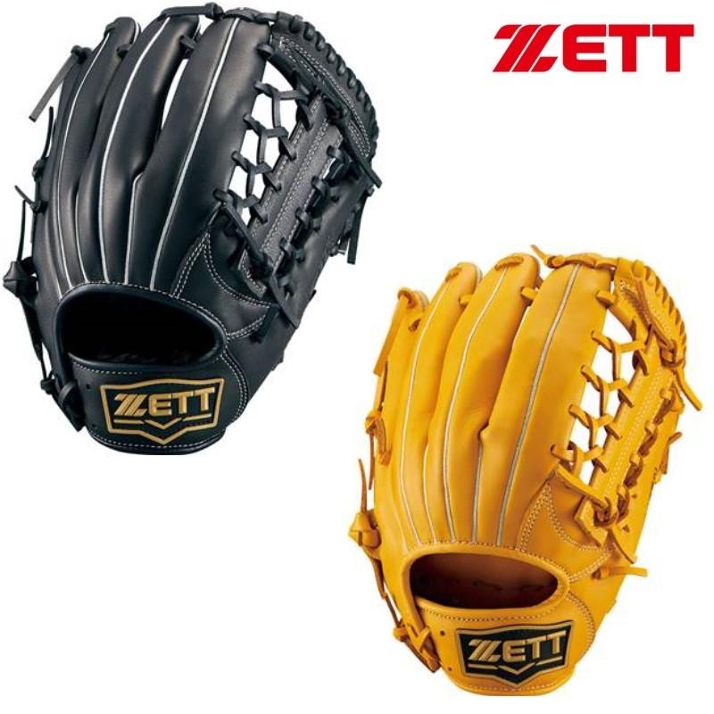 大人用 ZETT 軟式グローブ 内野手用 イエロー 大人用 ZETT 軟式