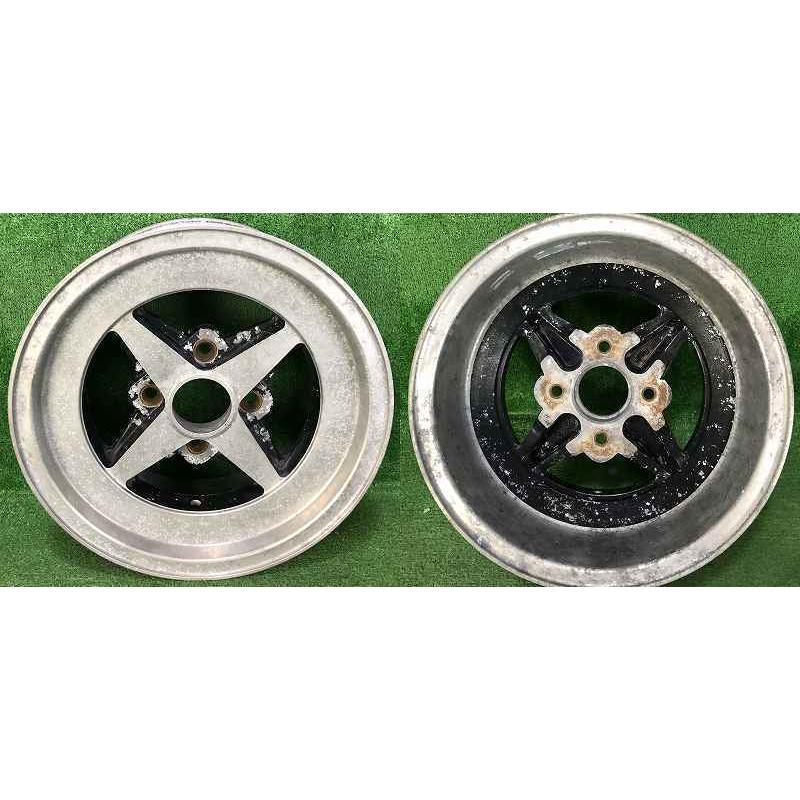 ☆14インチ WORK Equip 中古 社外 アルミホイール 1本 4穴 PCD:114.3