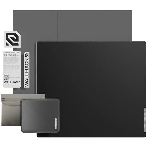 WALLHACK ガラスマウスパッド SP-004 ゲーミングマウスパッド ブラック